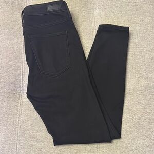 Abercrombie & Fitch High Rise Super Skinny Jeans (Simone) Black